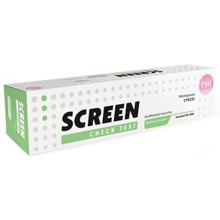 Screen Pharma S Test Rapido Fsh/menopausa Screen Urina 2 Pezzi