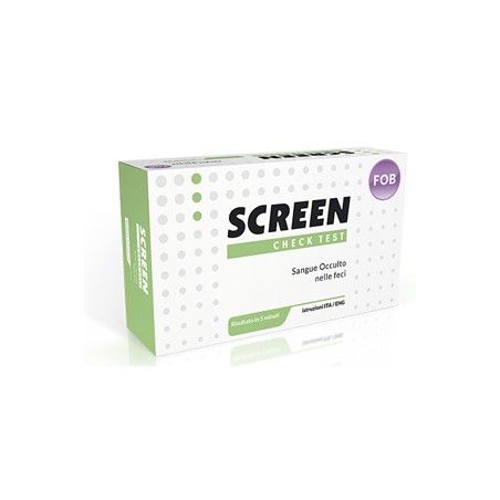 Screen Pharma S Test Rapido Presenza Di Sangue Occulto Nelle Feci Screen