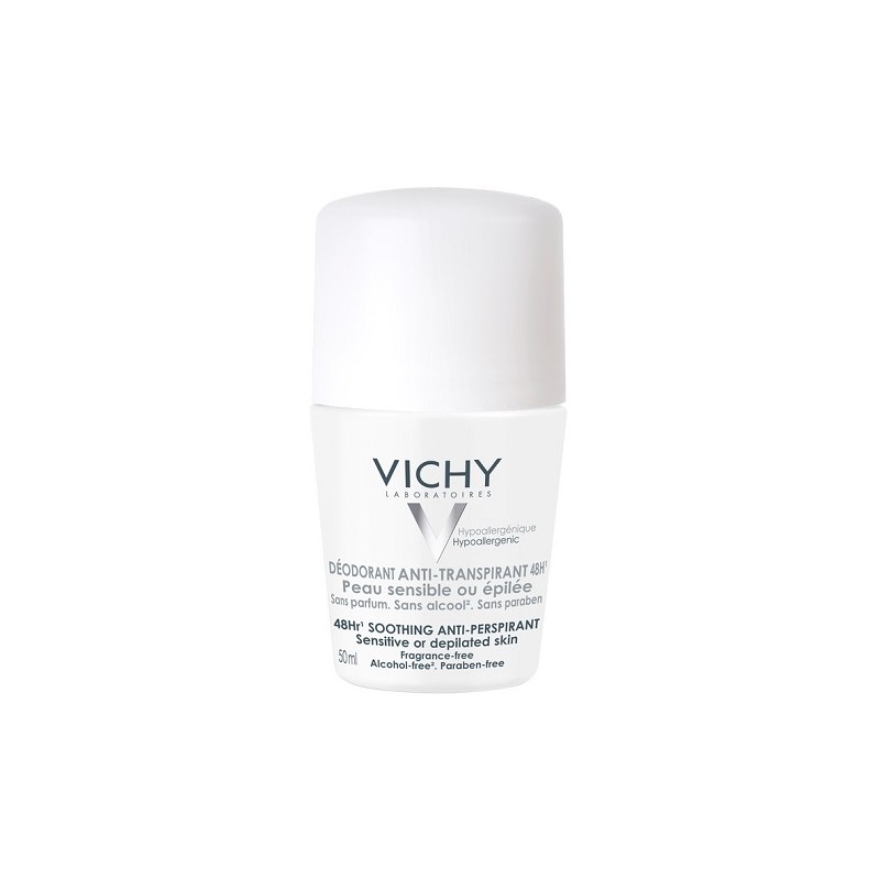 Vichy Deodorante Pelle Sensibile Roll-on 50 Ml