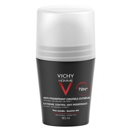 Vichy Homme Deo Roll-on Anti-traspirante 50 Ml