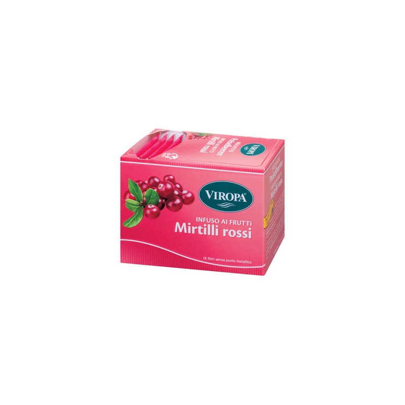 Viropa Import Viropa Mirtilli Rossi 15 Bustine