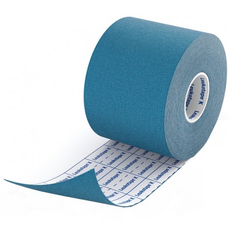 Essity Italy Benda Adesiva Leukotape K Per Taping Fisioterapico Larghezza 5 Cm Lunghezza 5 M Colore Blu In Rotolo