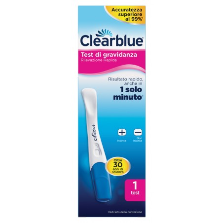 Procter & Gamble Test Di Gravidanza Clearblue Rilevazione Rapida 1 Pezzo