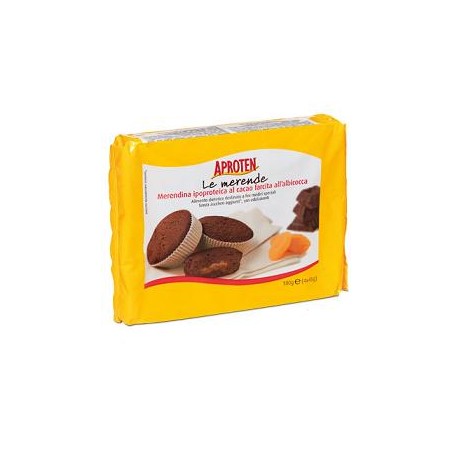 Dieterba Aproten Merendina Senza Zucchero Cacao Albicocca 180 G