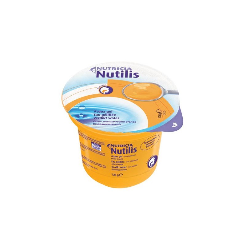 Danone Nutricia Soc. Ben. Nutilis Aqua Gel Arancia 125 G 12 Pezzi