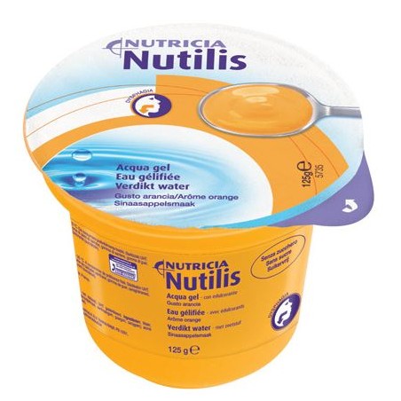 Danone Nutricia Soc. Ben. Nutilis Aqua Gel Arancia 125 G 12 Pezzi