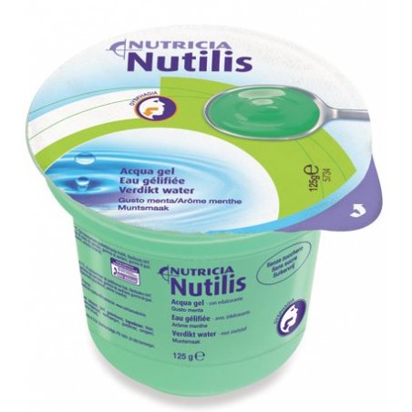 Danone Nutricia Soc. Ben. Nutilis Aqua Gel Menta 125 G 12 Pezzi