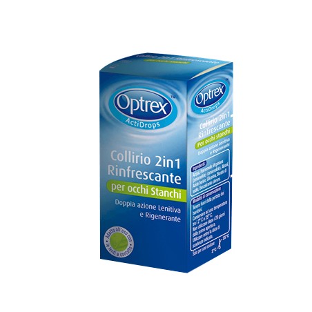 Reckitt Benckiser H. Gocce Oculari Optrex Actidrops 2in1 Rinfrescante Occhi Stanchi 1 Pezzo