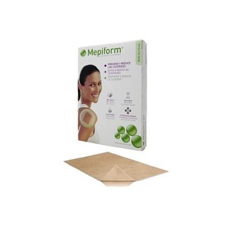 Molnlycke Medicazione Mepiform Atraumatica Per Cicatrici E Cheloidi Non Sterile 4x30cm 5 Pezzi