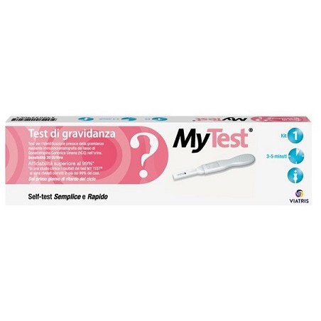 Mylan Italia Test Di Gravidanza Rapido Hcg Mytest 1 Pezzo