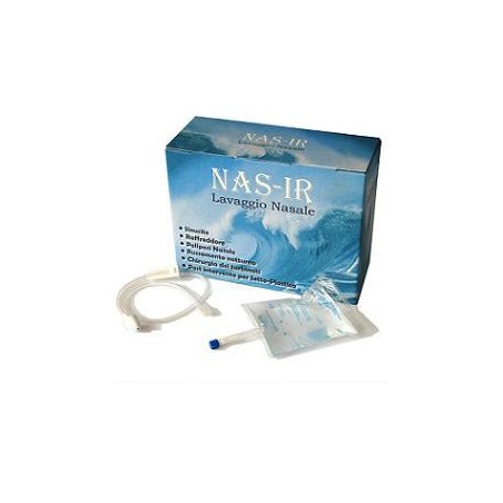 E. P. Medica Nasir Doccia Nasale Con Soluzione Fisiologica Isotonica 10 Sacche 250 Ml + 1 Blister