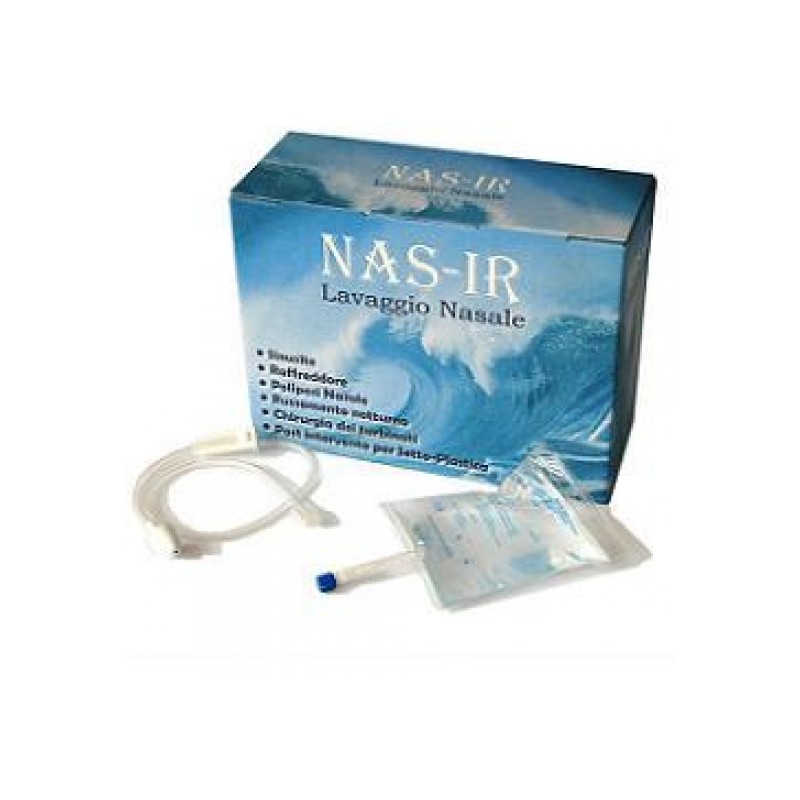 E. P. Medica Nasir Doccia Nasale Con Soluzione Fisiologica Isotonica 6 Sacche 500 Ml + 1 Blister