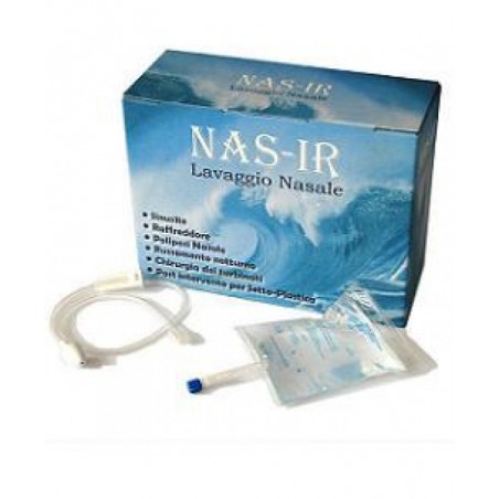 E. P. Medica Nasir Doccia Nasale Con Soluzione Fisiologica Isotonica 6 Sacche 500 Ml + 1 Blister