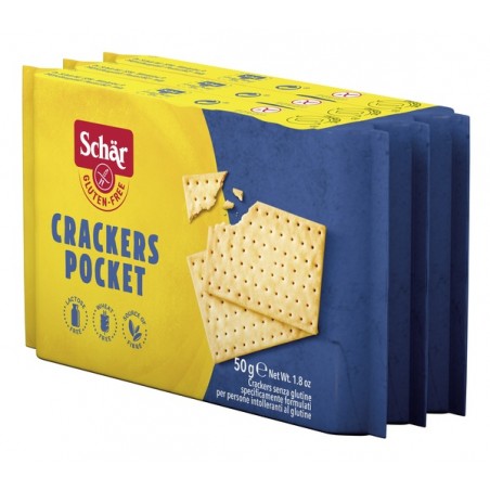 Dr. Schar Schar Crackers Pocket Senza Lattosio 3 Pezzi Da 50 G