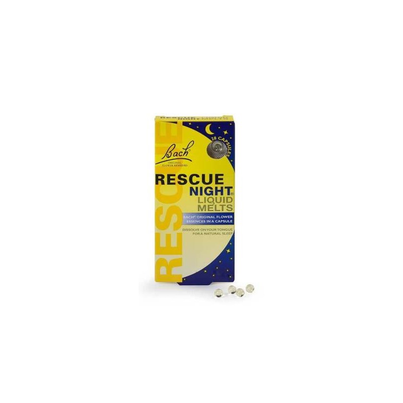 Natur Rescue Night Liquid Melts Senza Alcool 28 Capsule