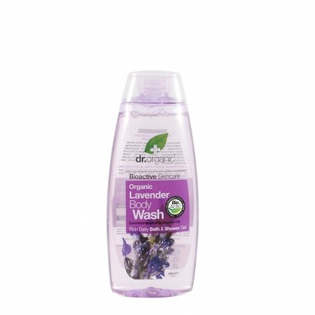 Optima Naturals Dr Organic Lavender Lavanda Body Wash Detergente Corpo 250 Ml