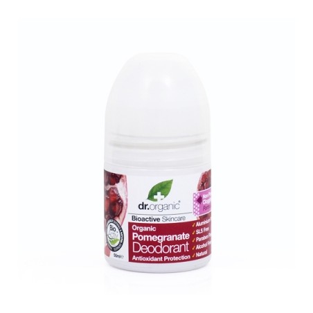 Optima Naturals Dr Organic Pomegranate Melograno Deodorant Deodorante 50 Ml