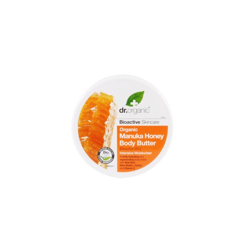 Optima Naturals Dr Organic Manuka Honey Miele Di Manuka Body Butter Burro Corpo 200 Ml