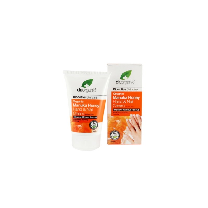 Optima Naturals Dr Organic Manuka Honey Miele Di Manuka Hand Nail Cream Crema Mani 125 Ml