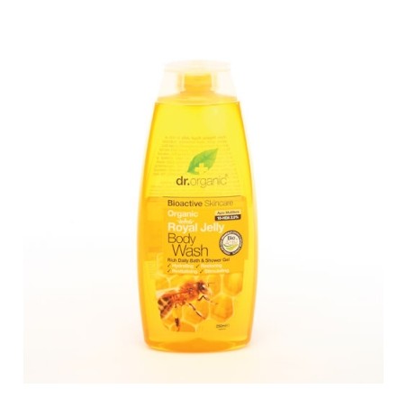 Optima Naturals Dr Organic Royal Jelly Pappa Reale Body Wash Detergente Corpo 250 Ml