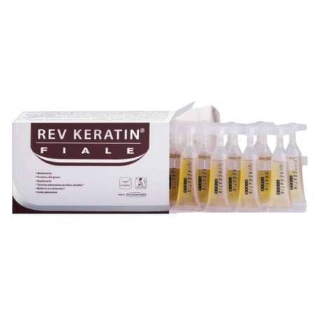 Rev Pharmabio Rev Keratin Fiale 15 Fiale 5 Ml