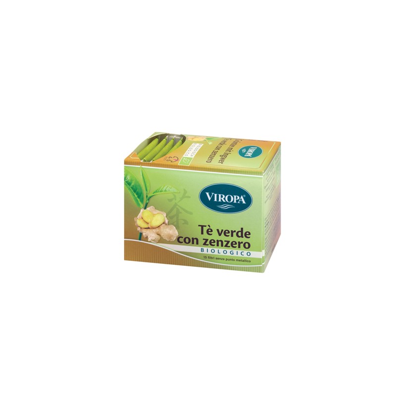 Viropa Import Viropa Te' Verde&zenzero Bio 15 Filtri