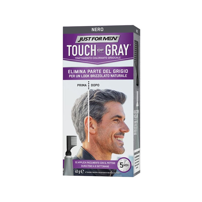 Combe Italia Just For Men Touch Of Gray Nero 40 G