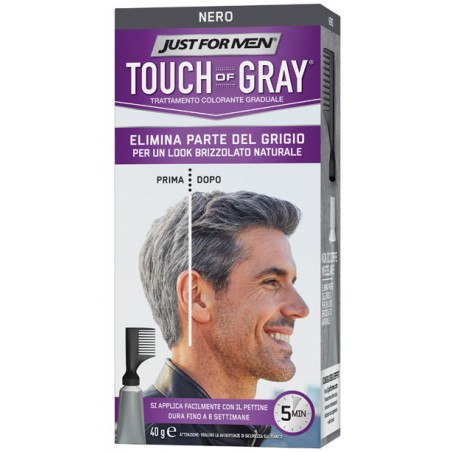 Combe Italia Just For Men Touch Of Gray Nero 40 G