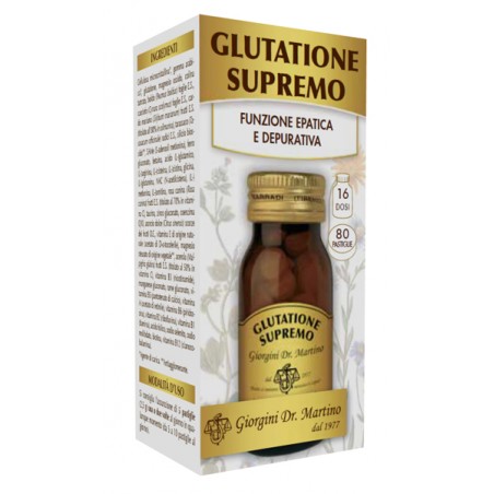 Dr. Giorgini Ser-vis Glutatione Supremo 80 Pastiglie