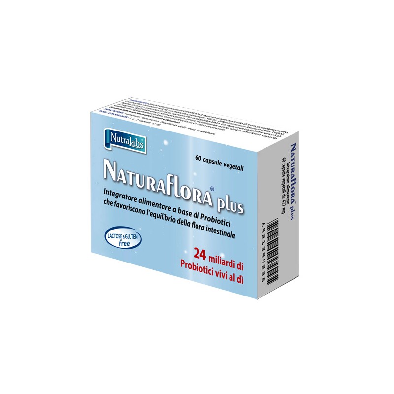 Nutralabs Naturaflora Plus 60 Capsule Vegetali