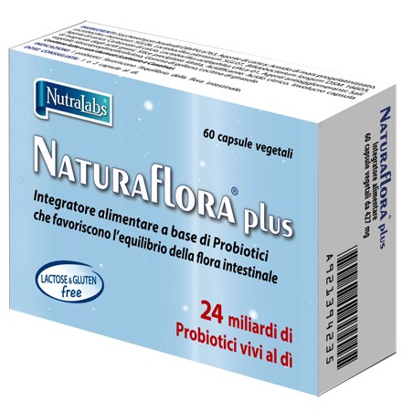 Nutralabs Naturaflora Plus 60 Capsule Vegetali