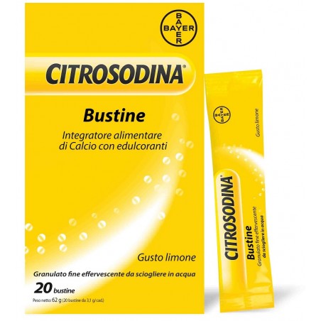 Bayer Citrosodina 20 Bustine Effervescente