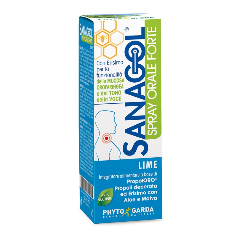 Named Sanagol Spray Forte Propoli Lime 20 Ml