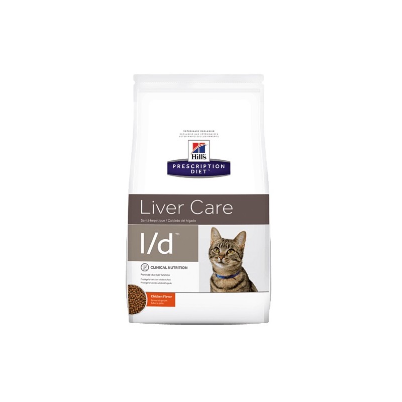 Hill's Pet Nutrition Prescription Diet Feline Liver Care L/d 1,5 Kg