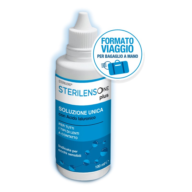 Eurospital Soluzione Unica Sterilens One Plus Con Acido Ialuronico 100 Ml