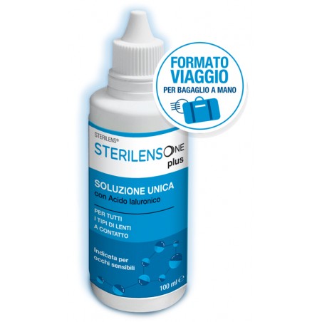 Eurospital Soluzione Unica Sterilens One Plus Con Acido Ialuronico 100 Ml