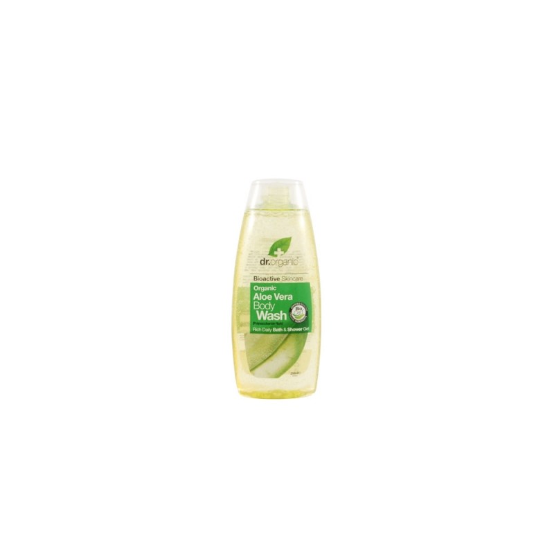 DR ORGANIC ALOE BODY WASH250ML