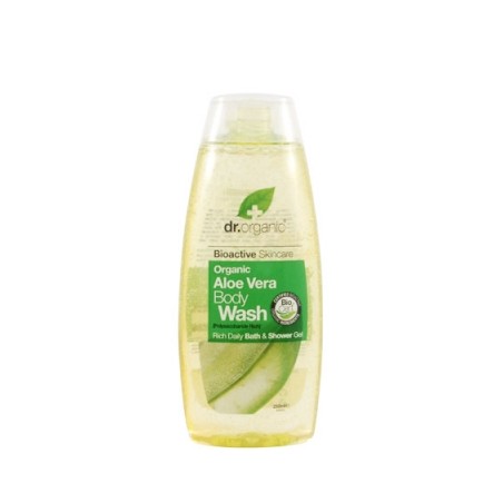 DR ORGANIC ALOE BODY WASH250ML