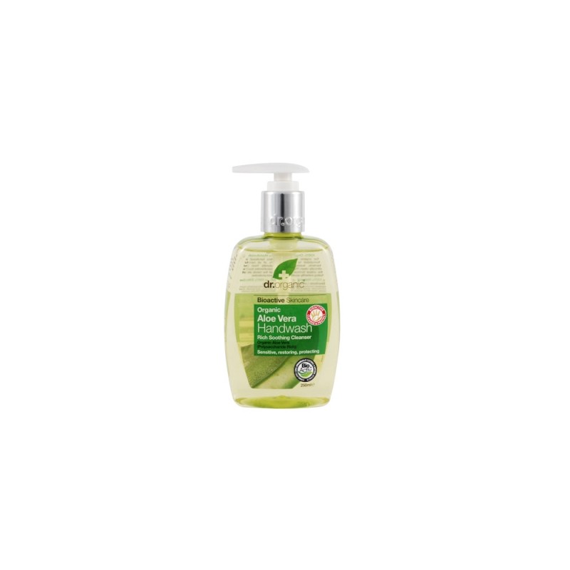 Optima Naturals Dr Organic Aloe Vera Handwash Sapone Liquido Mani 250 Ml