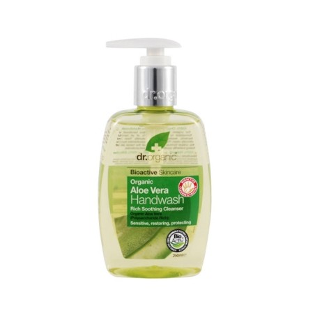 Optima Naturals Dr Organic Aloe Vera Handwash Sapone Liquido Mani 250 Ml