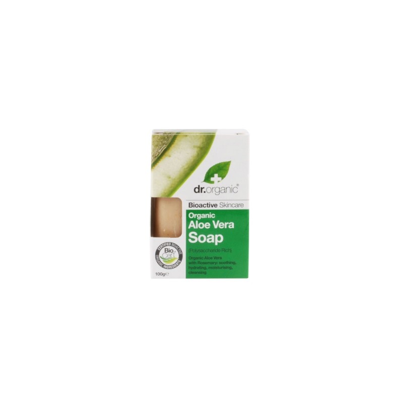 Optima Naturals Dr Organic Aloe Vera Soap Saponetta 100 G