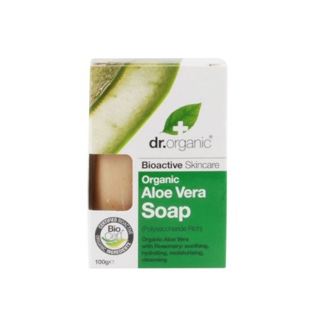 Optima Naturals Dr Organic Aloe Vera Soap Saponetta 100 G