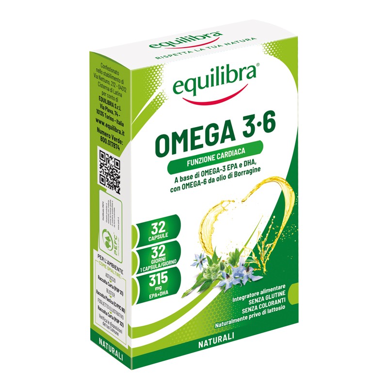 Equilibra Omega 3-6 32 Capsule