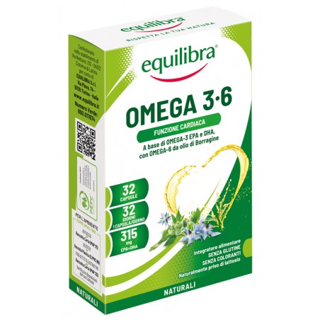 Equilibra Omega 3-6 32 Capsule