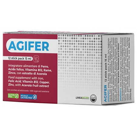 Agips Farmaceutici Agifer 12 Stick 15 Ml