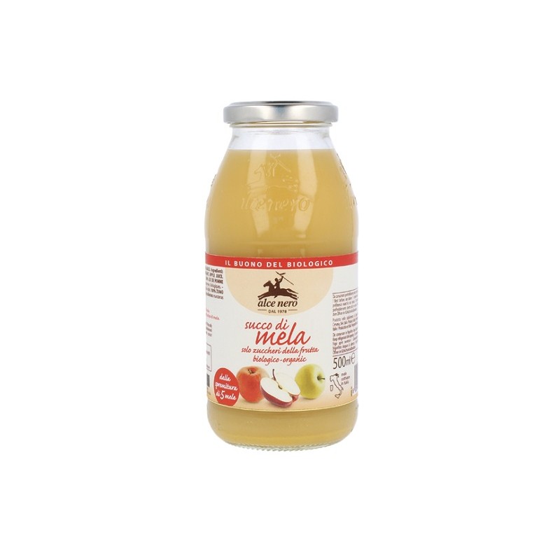 Alce Nero Succo 100% Mela Bio 500 Ml