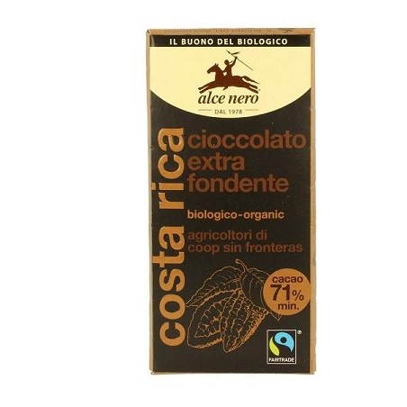 Alce Nero Tav Ciocc Extra Fondente Bio Fairtrade 100 G