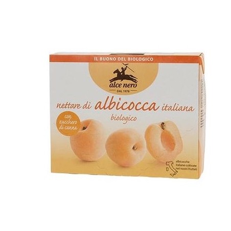 Alce Nero Nettare Di Albicocca Bio 3 Tetrapack Da 200 Ml