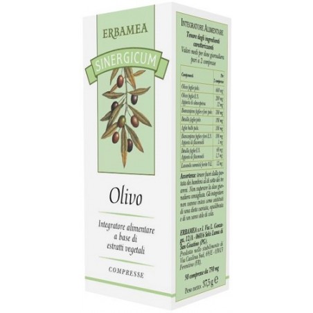 Erbamea Sinergicum Olivo 50 Compresse