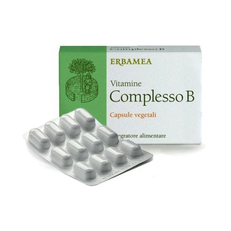 Erbamea Vitamine Complesso B 24 Capsule Vegetali